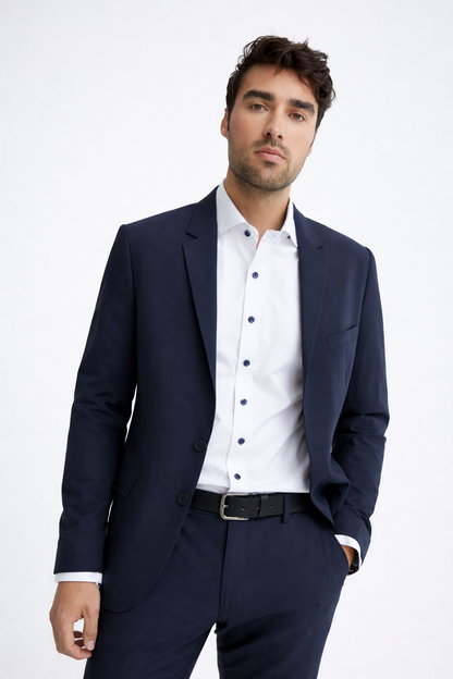 Navy Stretch Performance Blazer