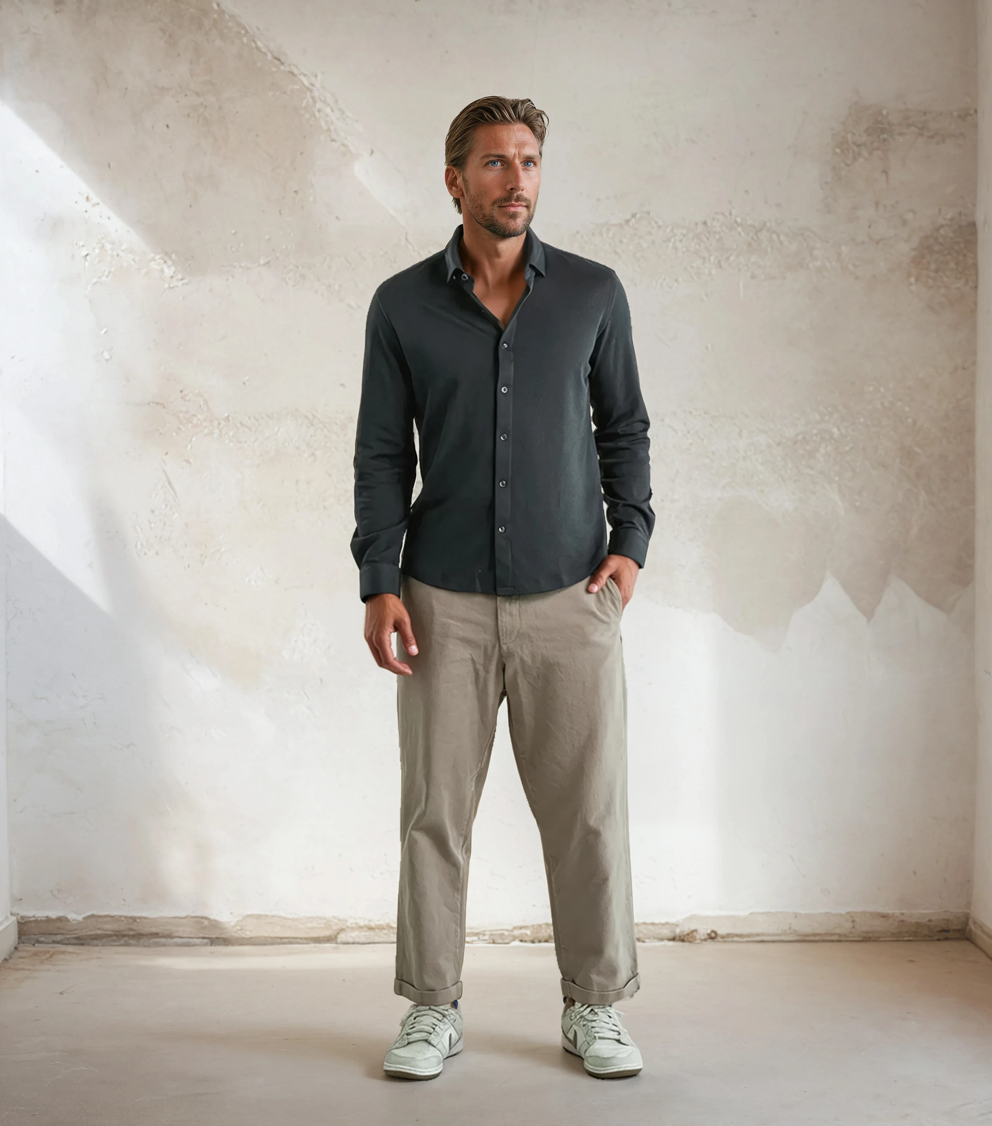 ORIGIN – Black Long Sleeve Shirt