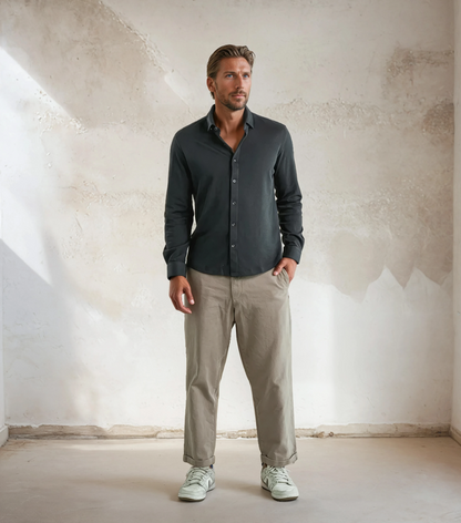 ORIGIN – Black Long Sleeve Shirt