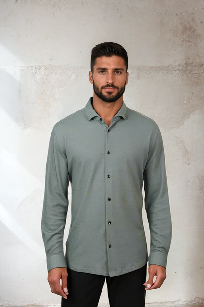 ORIGIN - Grey Long Sleeve Shirt