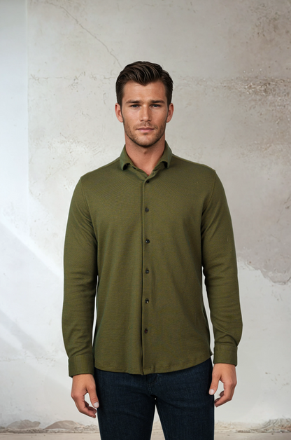 ORIGIN - Olive Long Sleeve Shirt