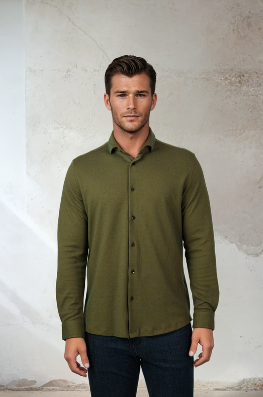 ORIGIN - Olive Long Sleeve Shirt