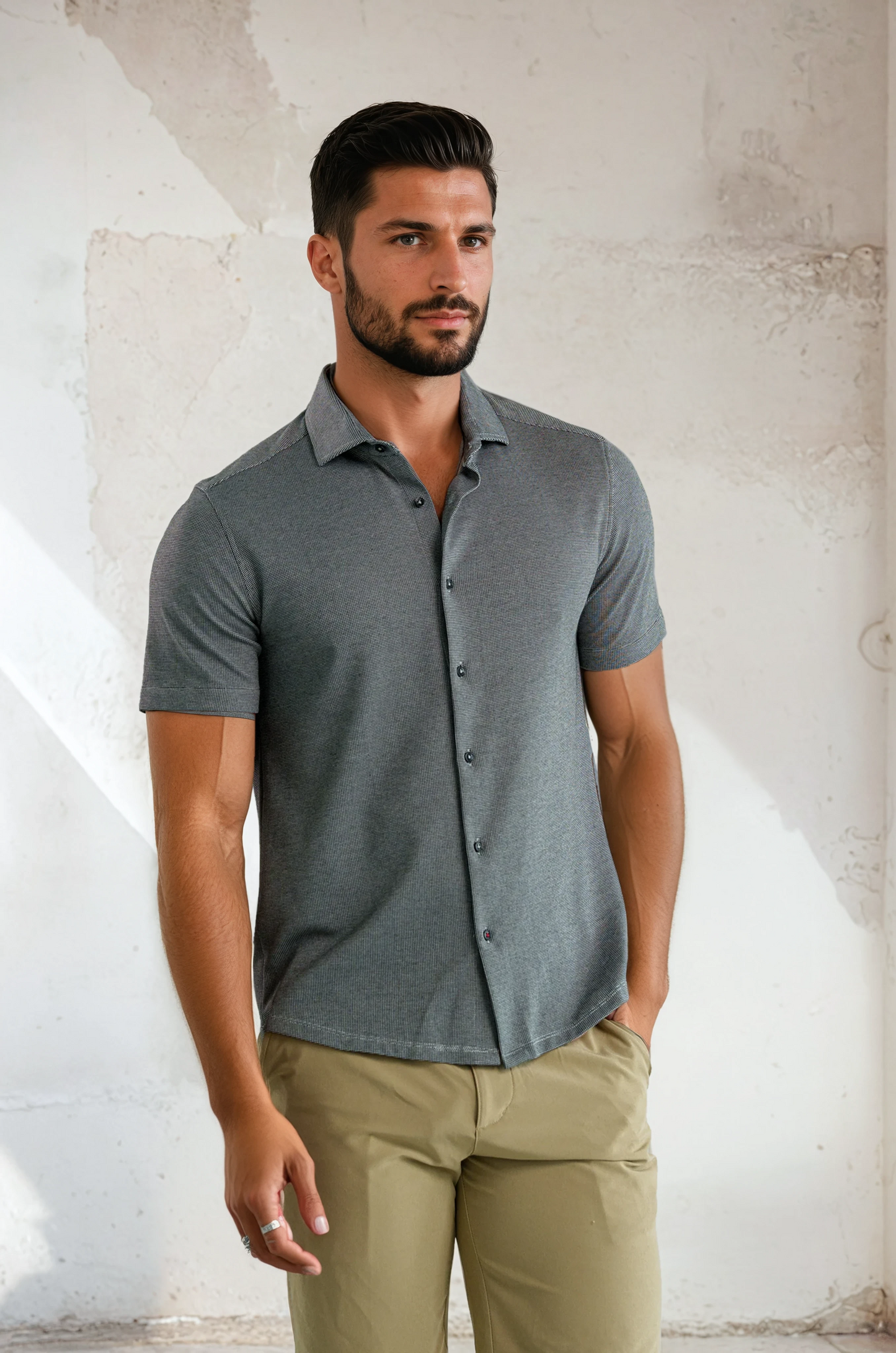 ORIGIN - Black Short Sleeve T-Series Shirt