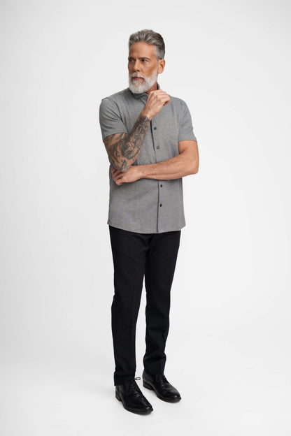 ORIGIN - Grey Short Sleeve Shirt