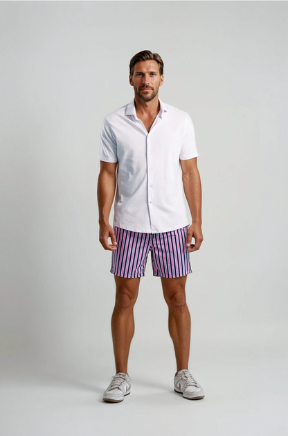 ORIGIN - White Short Sleeve T-Series Shirt