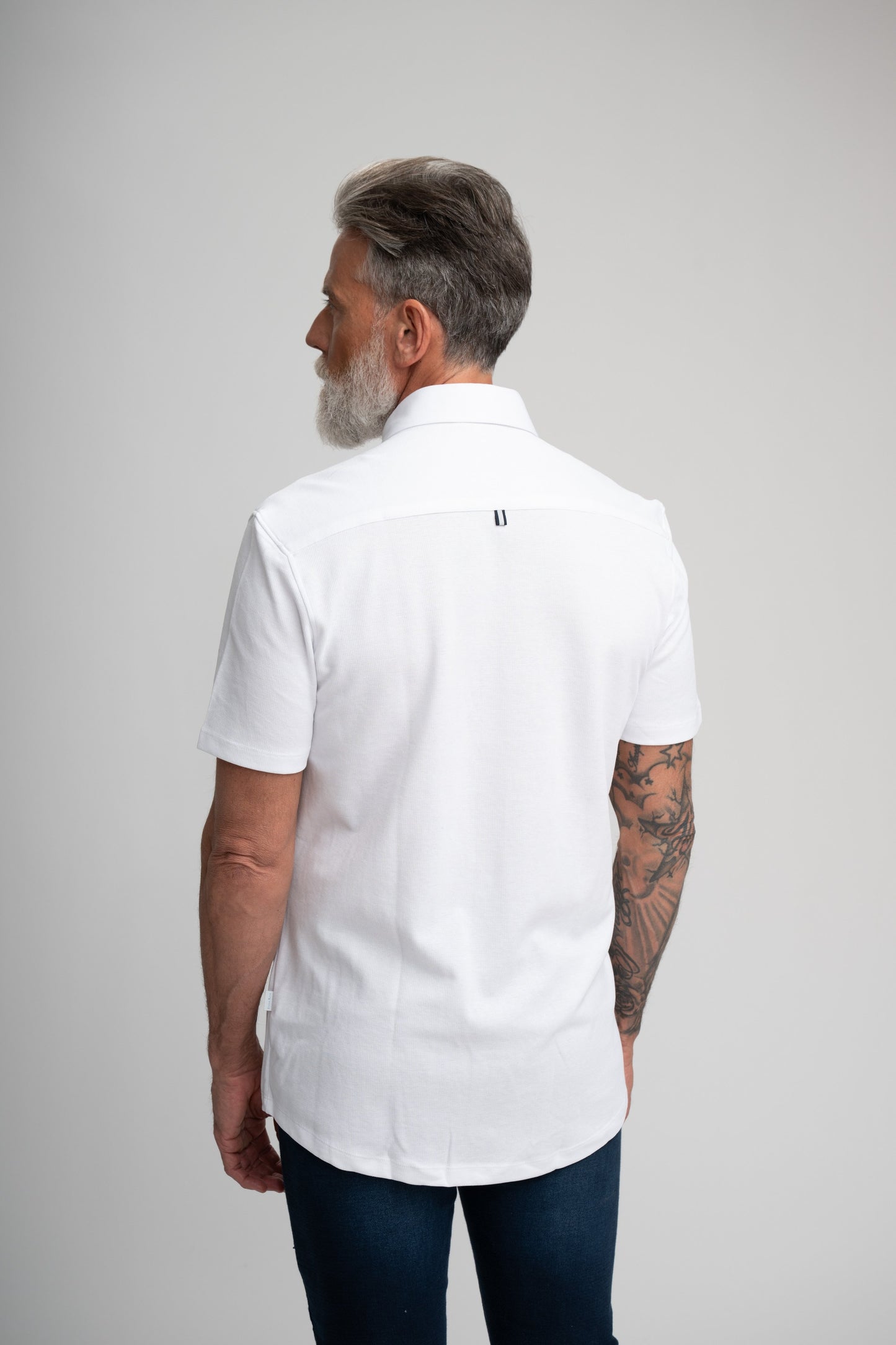 ORIGIN - White Short Sleeve T-Series Shirt