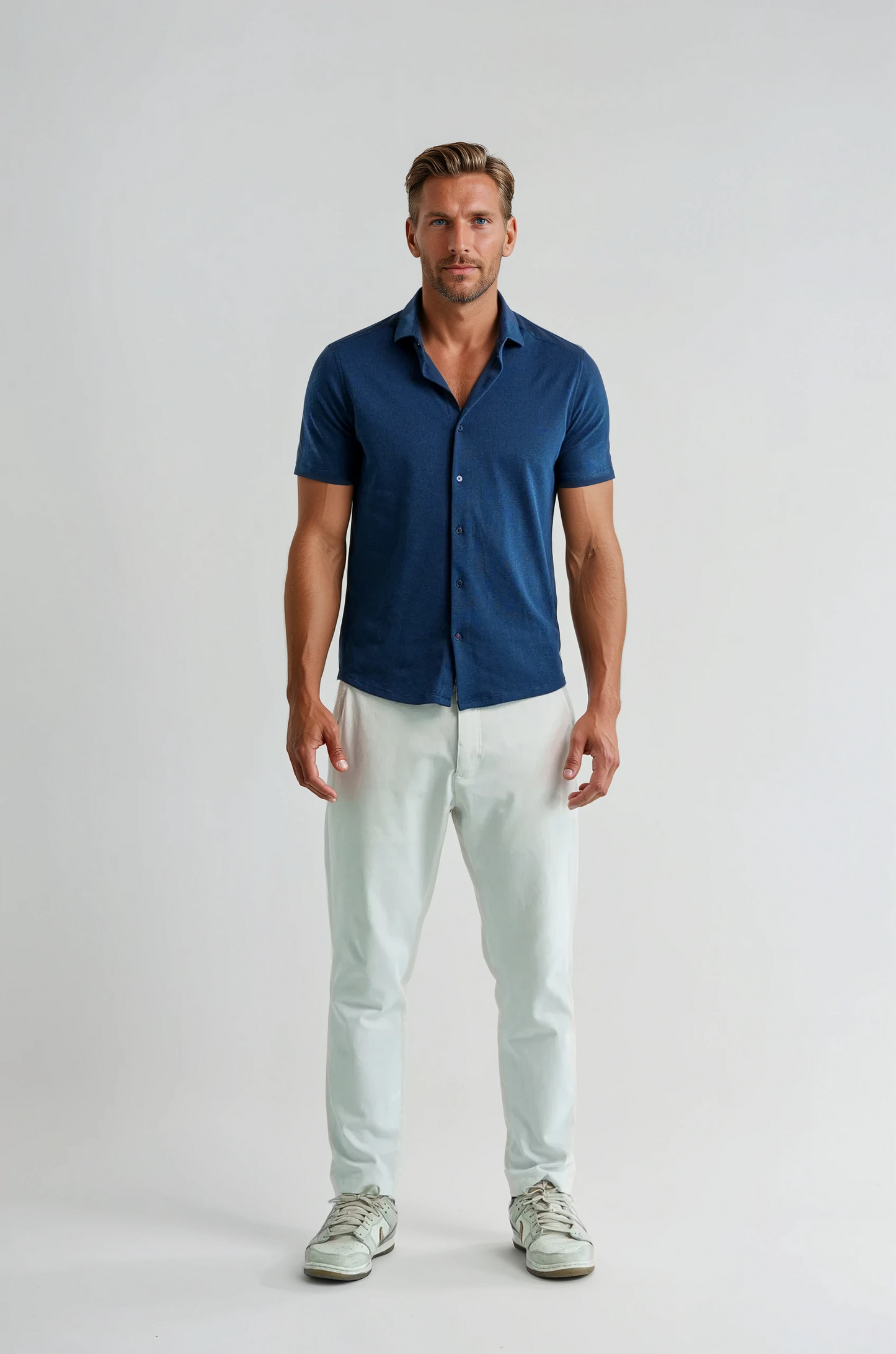 ORIGIN - Navy Short Sleeve T-Series Shirt