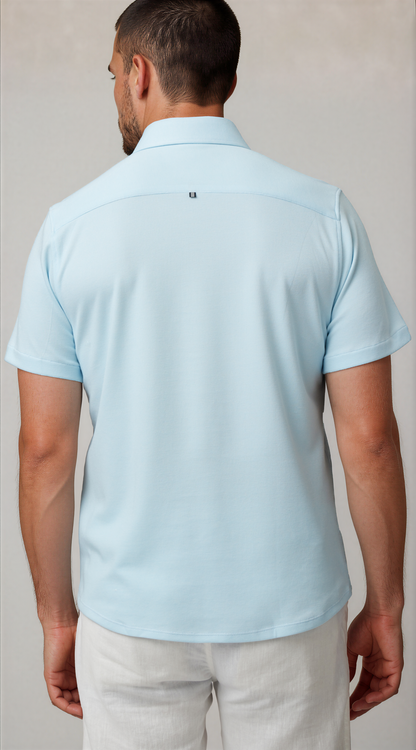 ORIGIN - Light Blue Short Sleeve T-Series Shirt