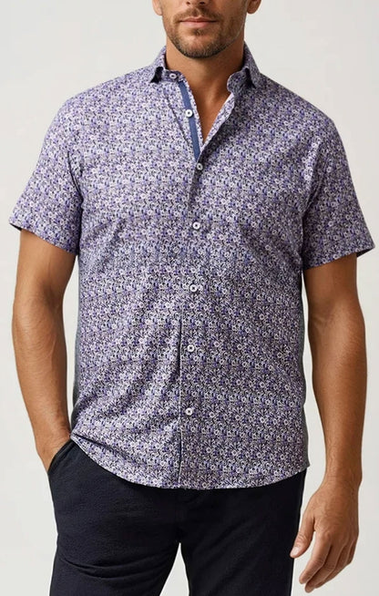 NOVA - Purple Floral Meadow Print