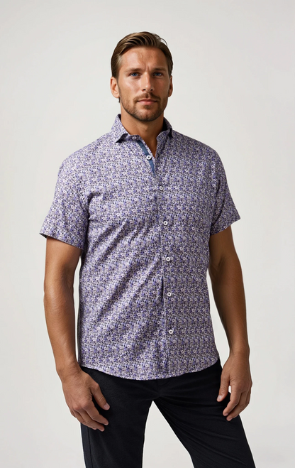 NOVA - Purple Floral Meadow Print