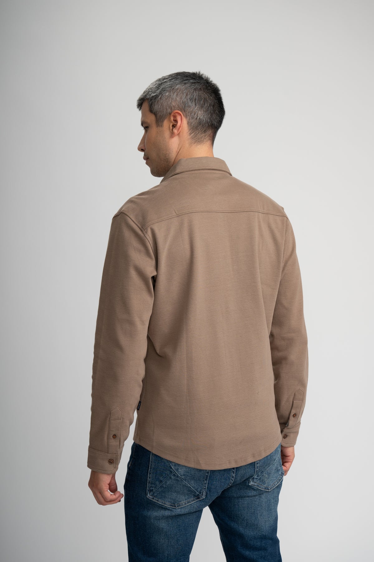 AERIS - Sand Peached Fleece Shirt