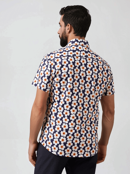 NOVA - Navy Floral Beach Blossom