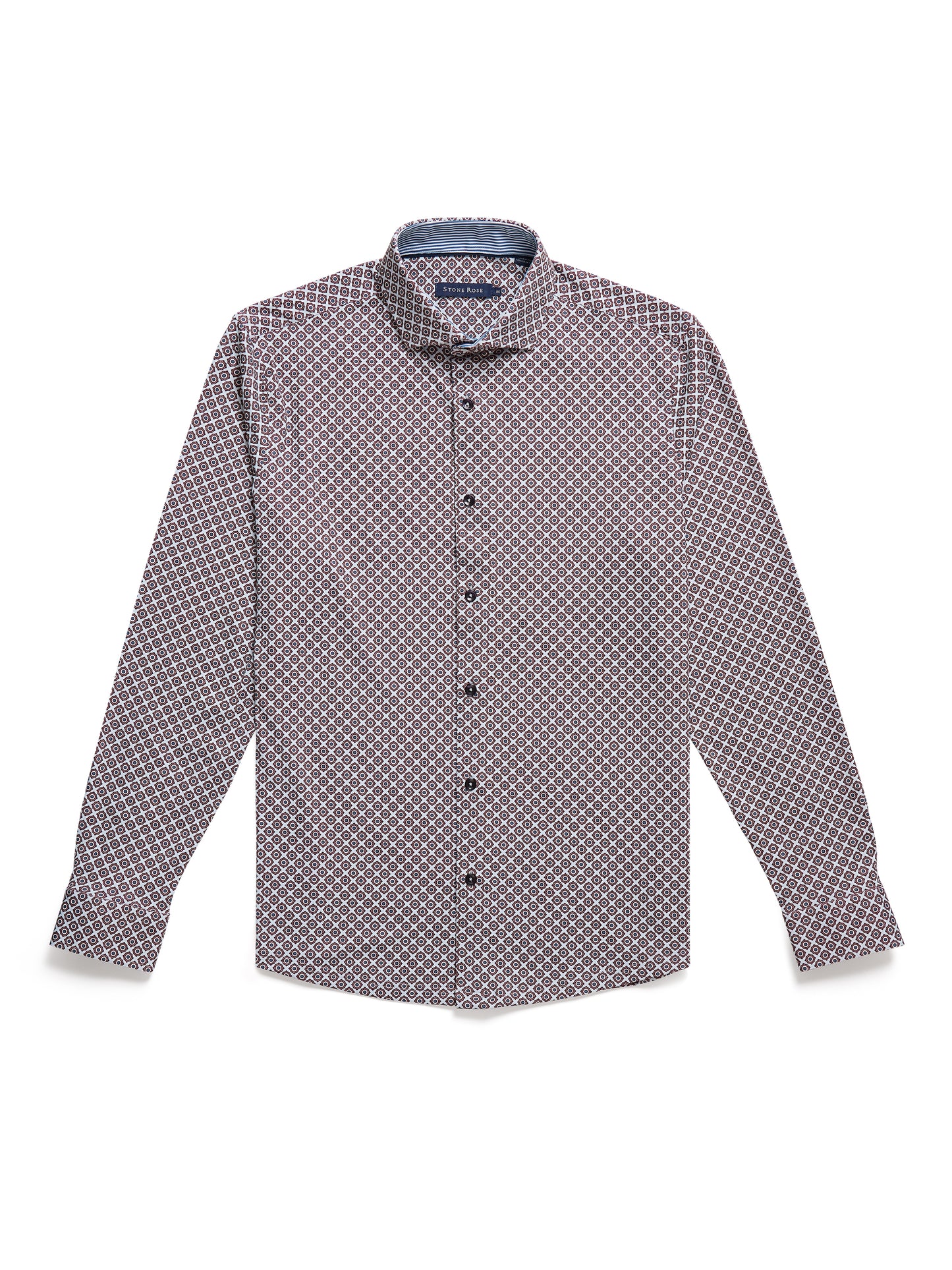 APEX- Dark Pink Brilliant cut Geo Shirt