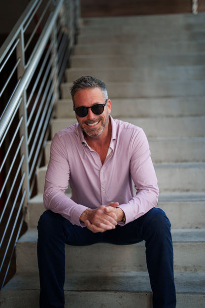 APEX - Burgundy Birdseye Long Sleeve Shirt