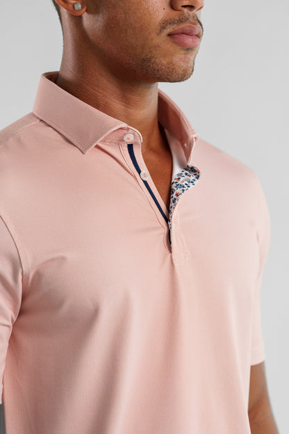APEX  - Copper Birdseye Polo