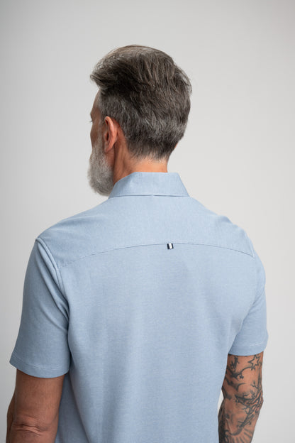 ORIGIN - Blue Short Sleeve Shirt