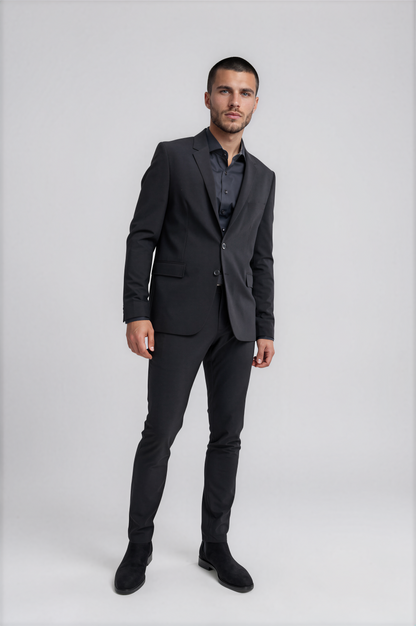 Black Stretch Performance Blazer