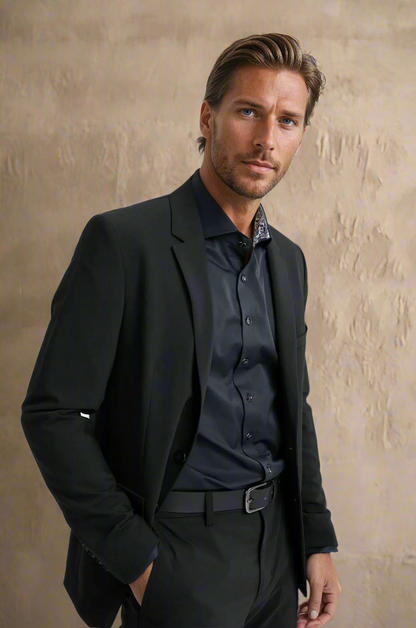 Black Stretch Performance Blazer