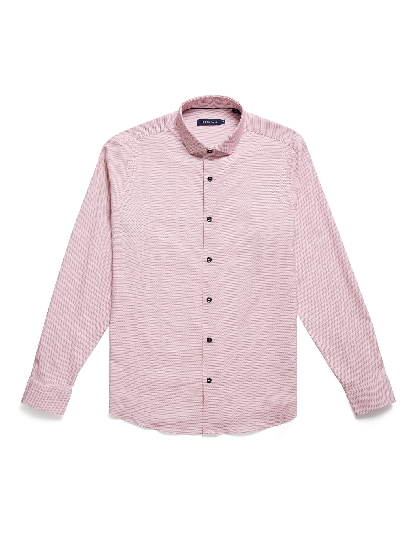 NOVA - Light Pink Micro Diamond Shirt