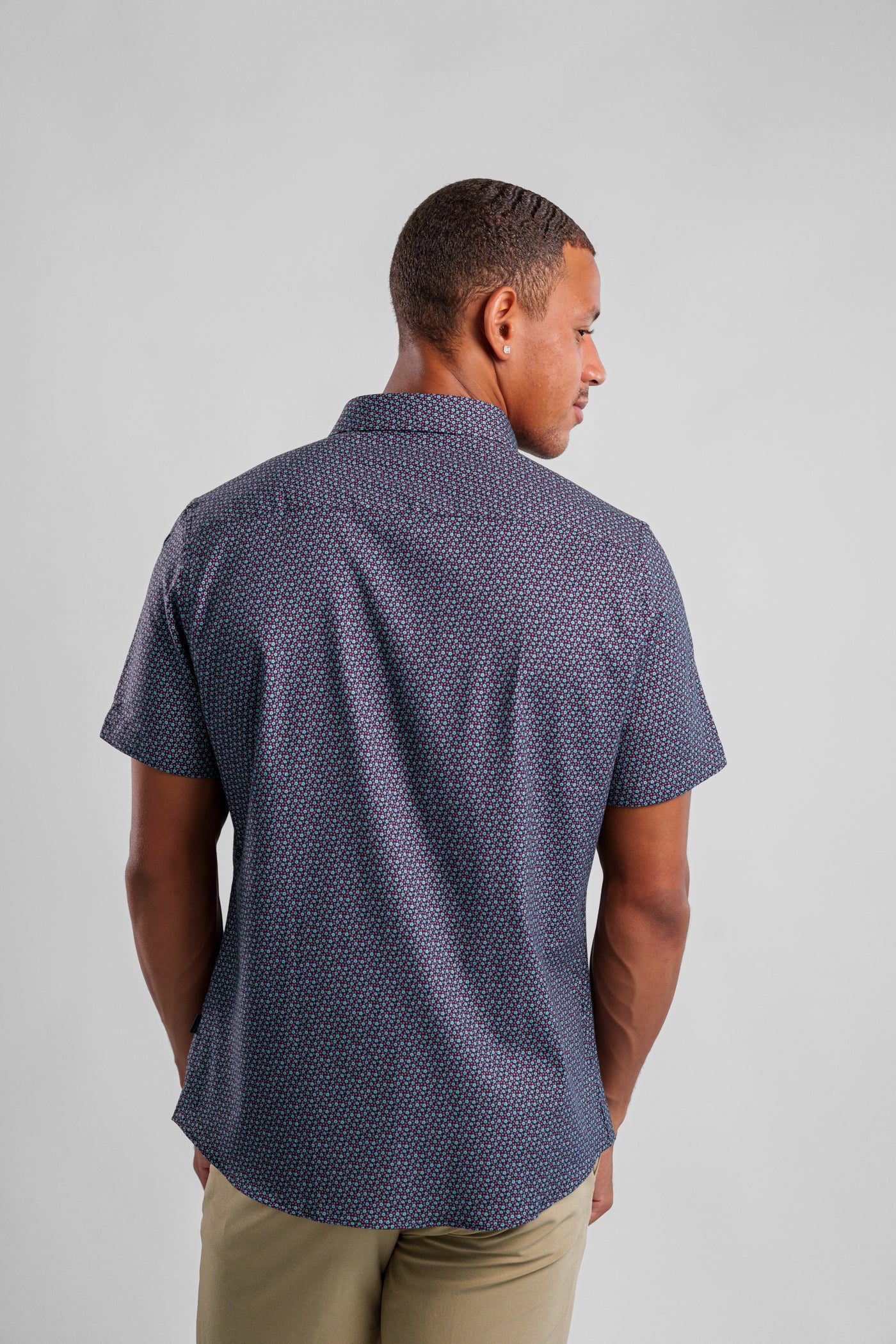 NOVA - Dark Navy Artisanal Ditsy