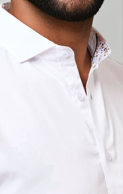 MONARCH - White Edge Short Sleeve Shirt