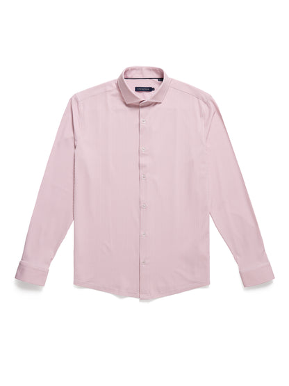 APEX - Dark Pink Estate Microstripe Shirt