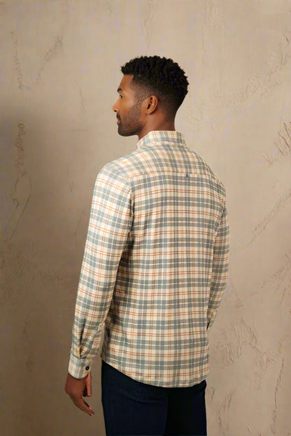 ROVER - Grey Getaway Check Shirt
