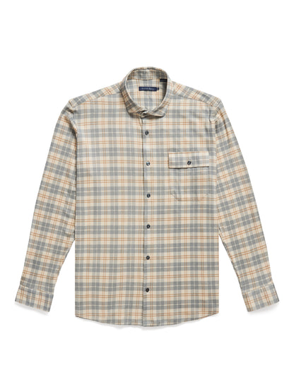 ROVER - Grey Getaway Check Shirt