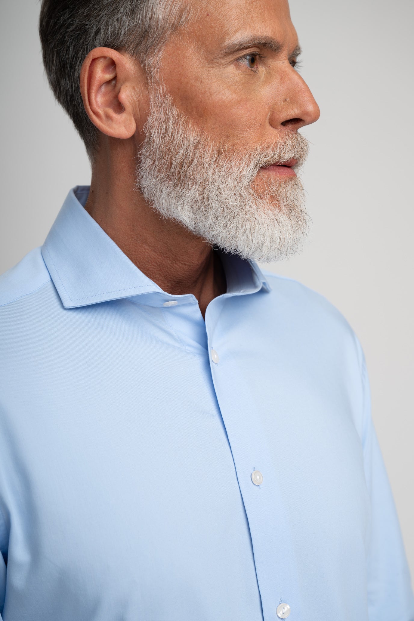 MONARCH - Light Blue Heritage Long Sleeve Shirt