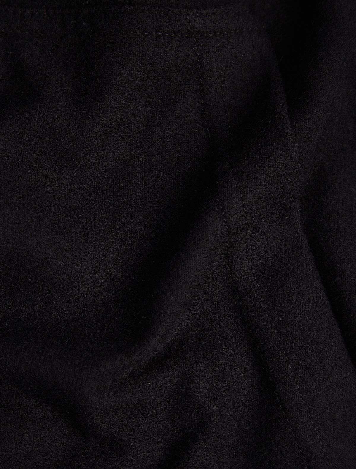 Black T-Series Fleece Knit Hoodie