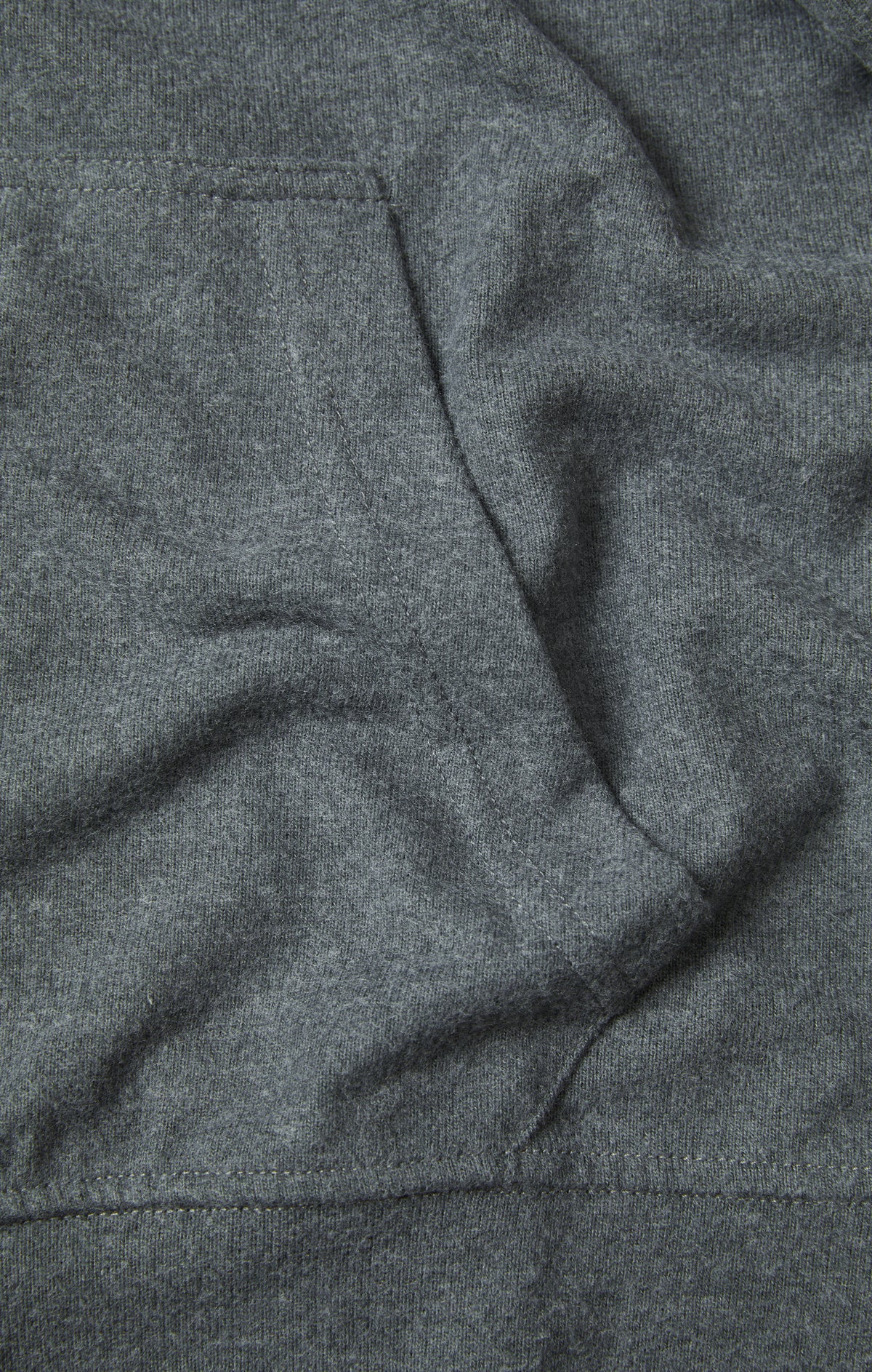 Charcoal T-Series Fleece Knit Hoodie