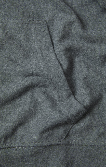 Charcoal T-Series Fleece Knit Hoodie