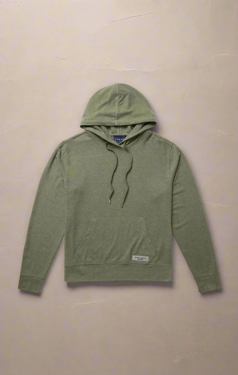 Sage Solid Fleece Hoodie