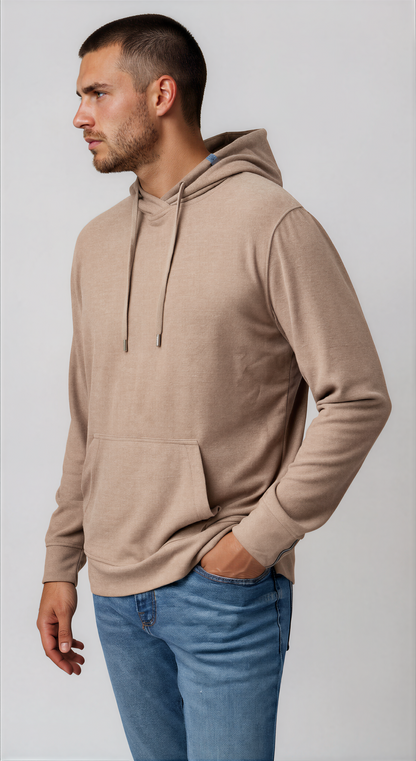 Fossil Solid Fleece Hoodie
