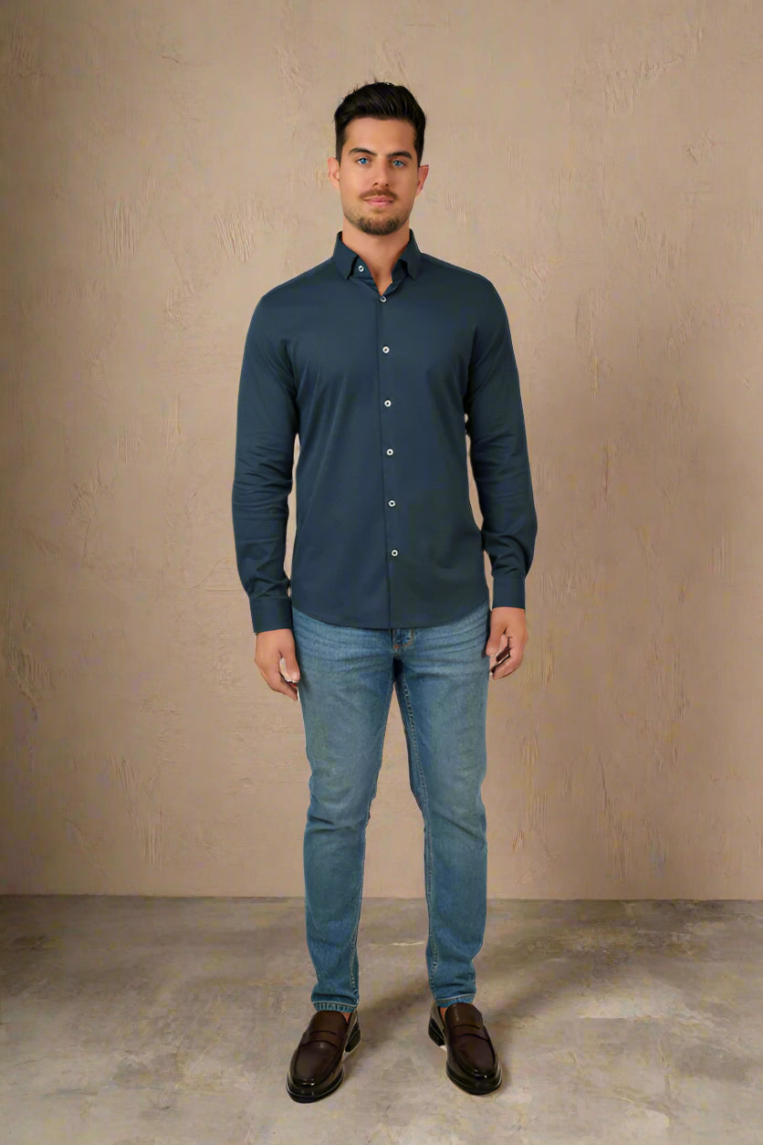 NOVA - Dark Navy Legacy Shirt