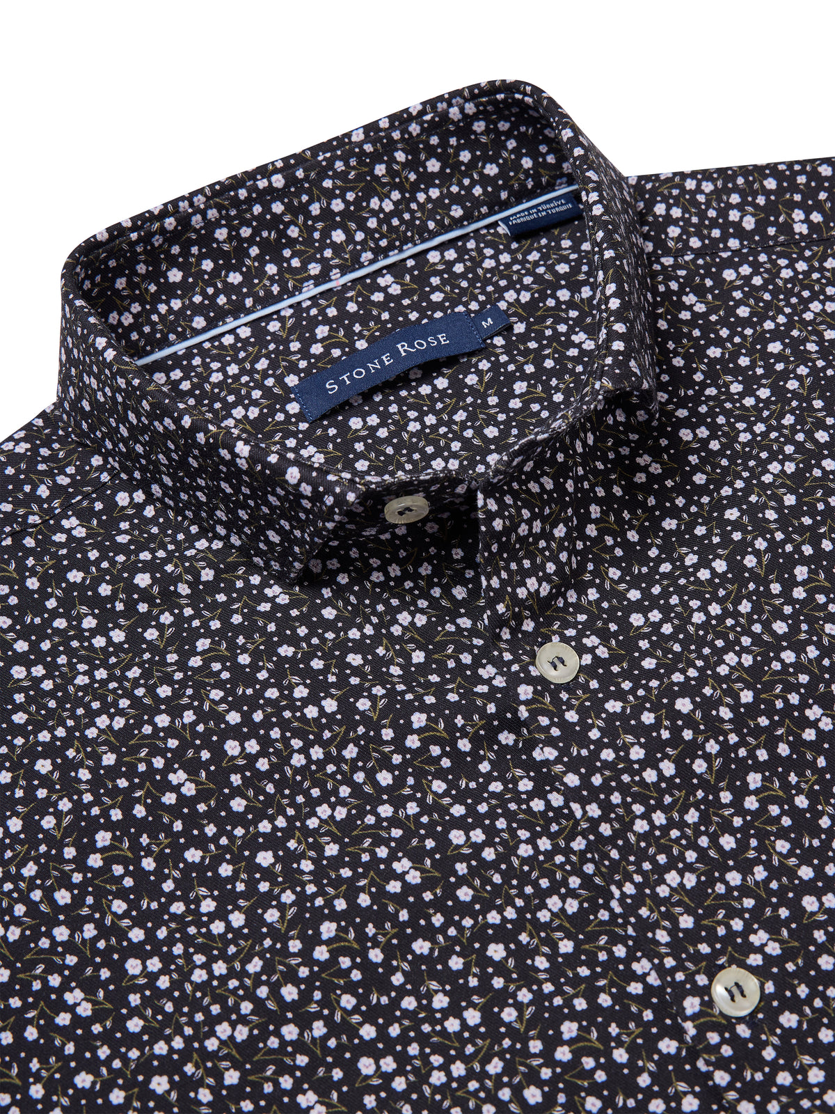 NOVA - Dark Navy Meadow Ditsy Shirt