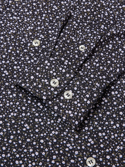 NOVA - Dark Navy Meadow Ditsy Shirt