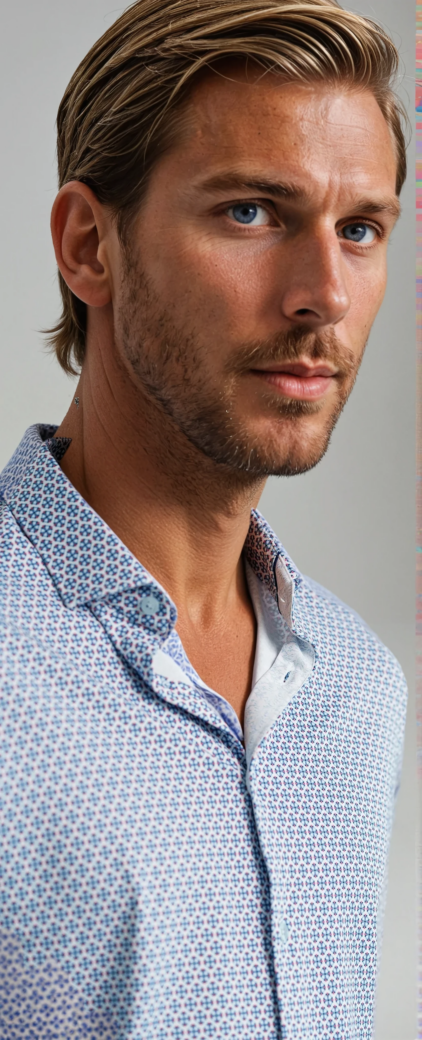 APEX - Light Blue Medallion Geo
