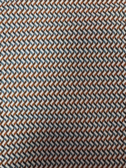 NOVA - Medium Orange Micro Weave Shirt