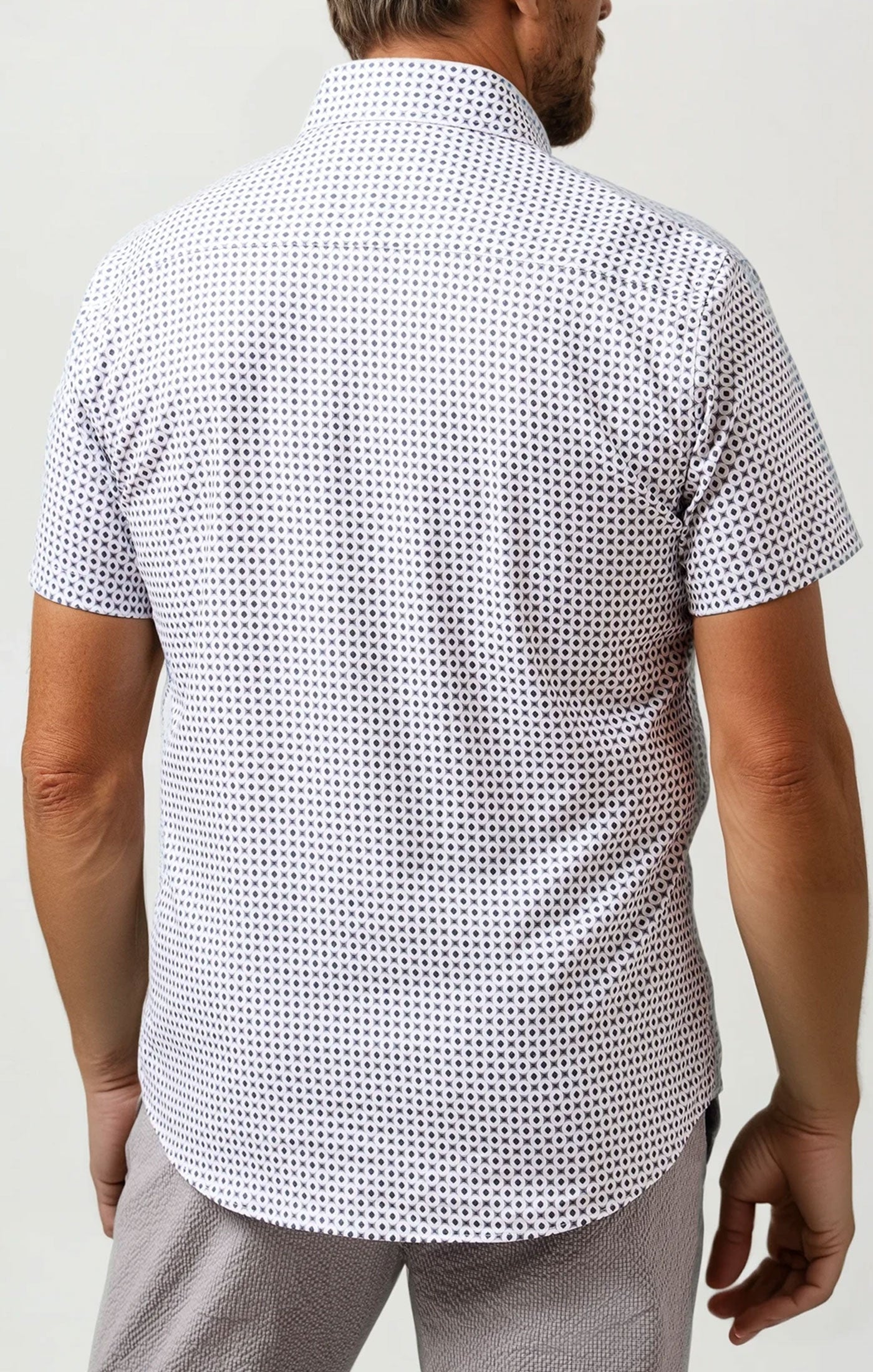 NOVA - Dark Grey Piazza Print
