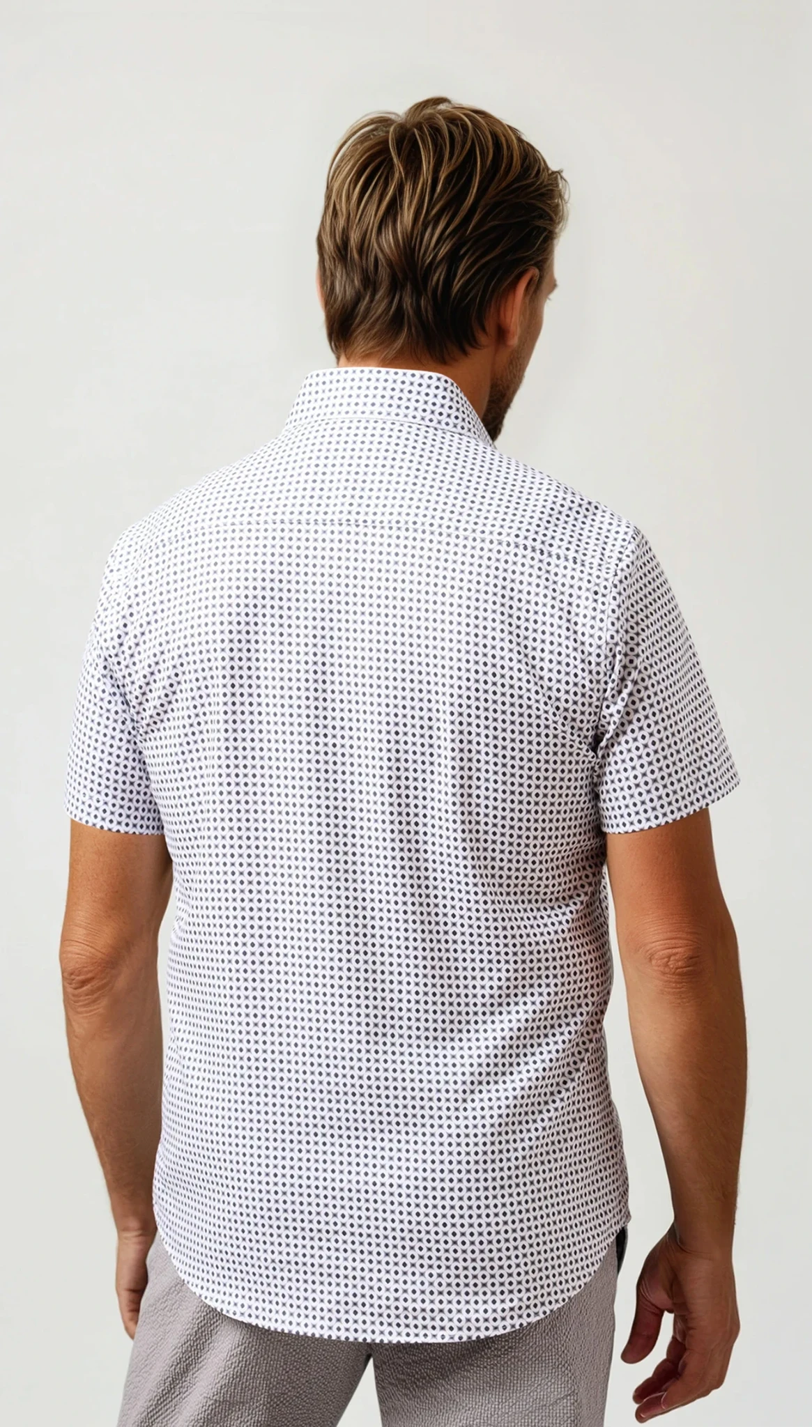 NOVA - Dark Grey Piazza Print