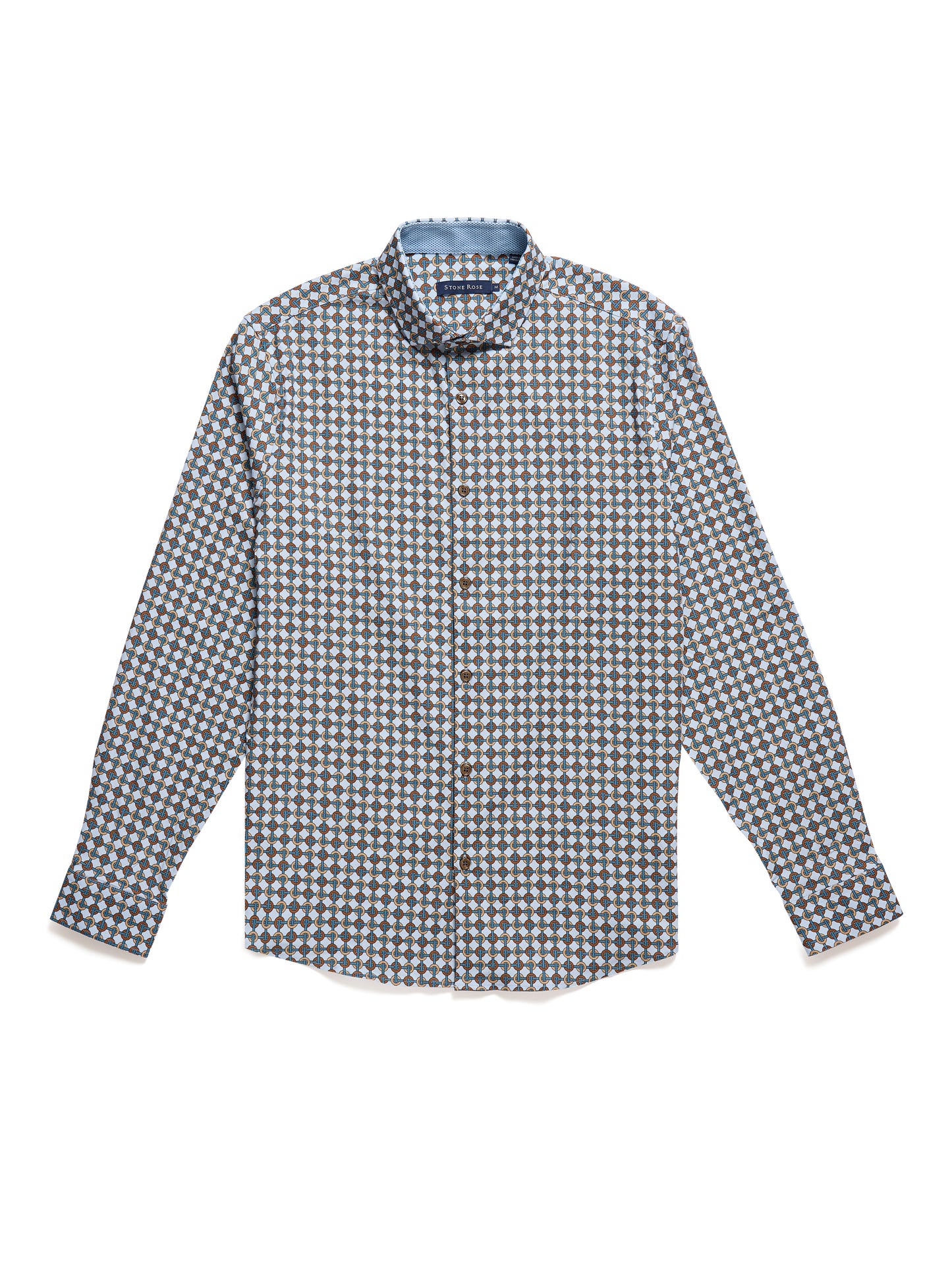 NOVA - Light Blue Rings and Ropes Shirt