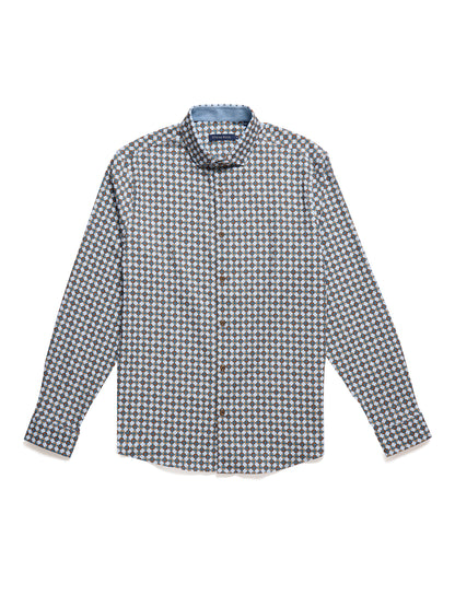 NOVA - Light Blue Rings and Ropes Shirt