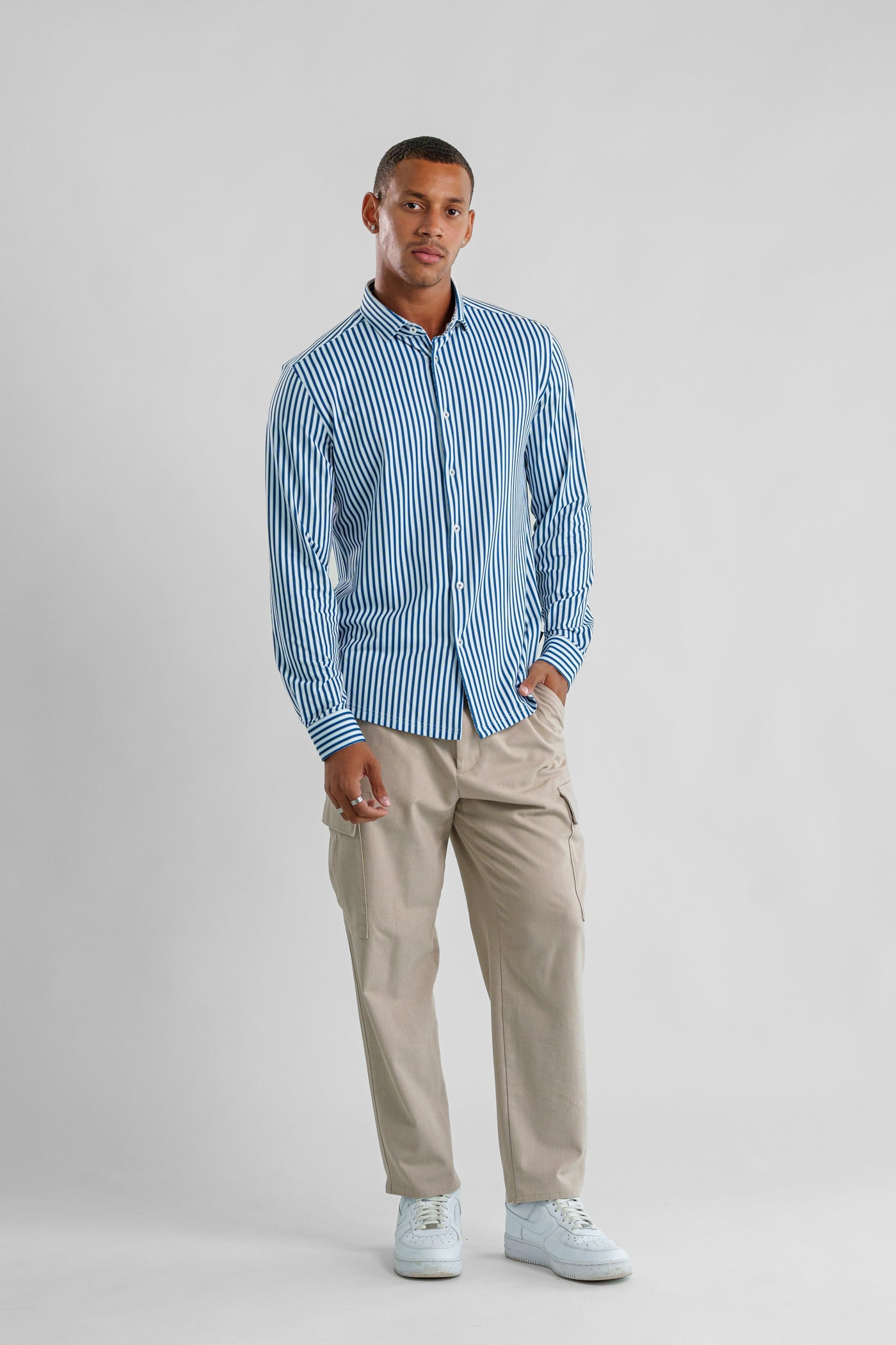APEX - Navy Sunday Stripe