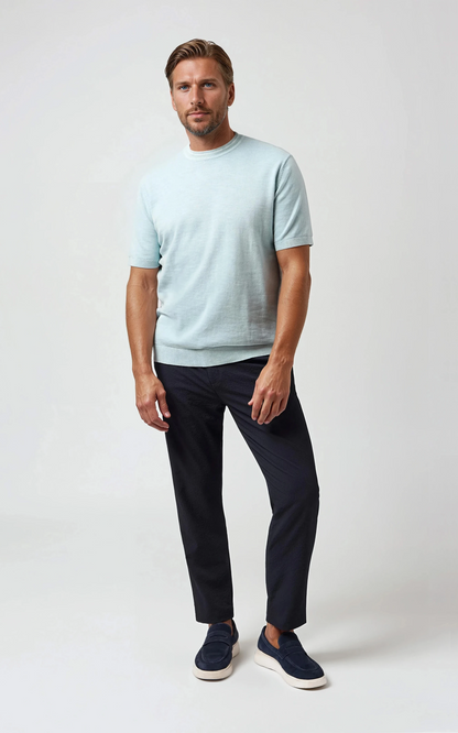 SEAMIST - Aqua Washed Knit Tee