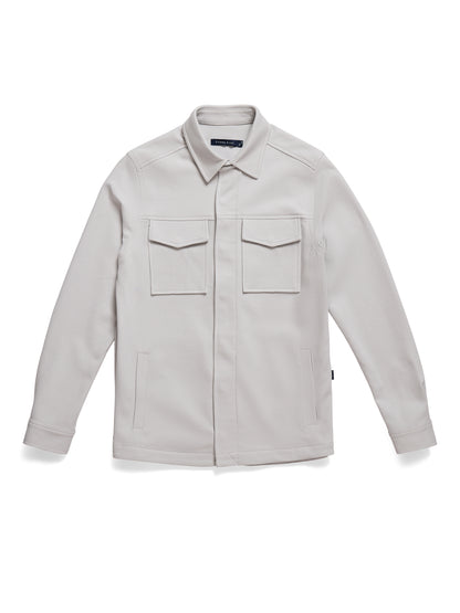 STUDIO - Light Grey Stretch Twill Jacket