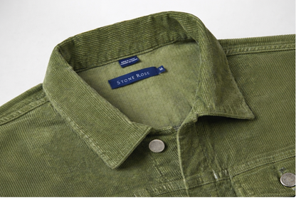 VALLEY - Sage Solid Antique Washed Jacket