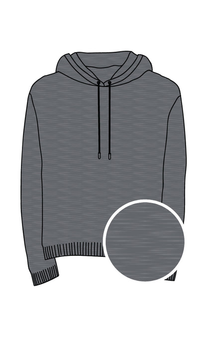 Dark Grey Natural Hoodie