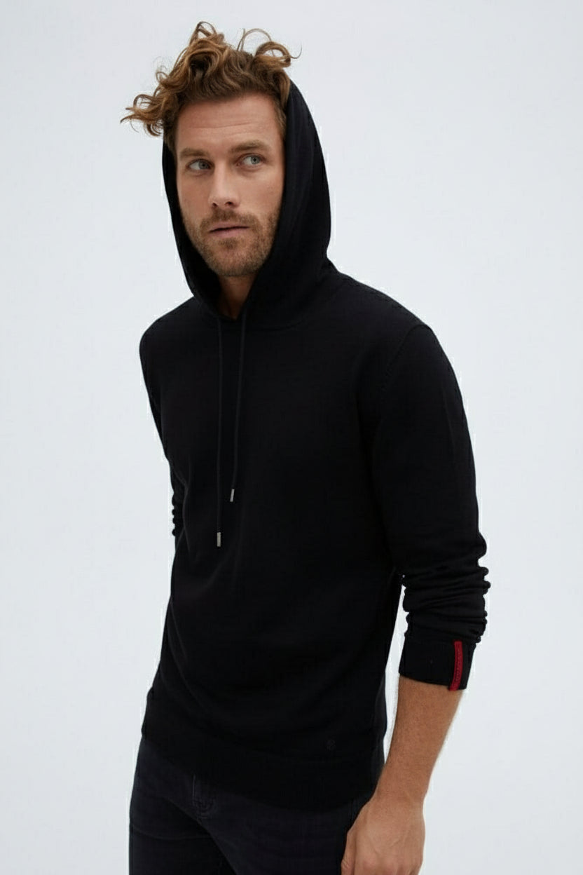 Black Natural Hoodie