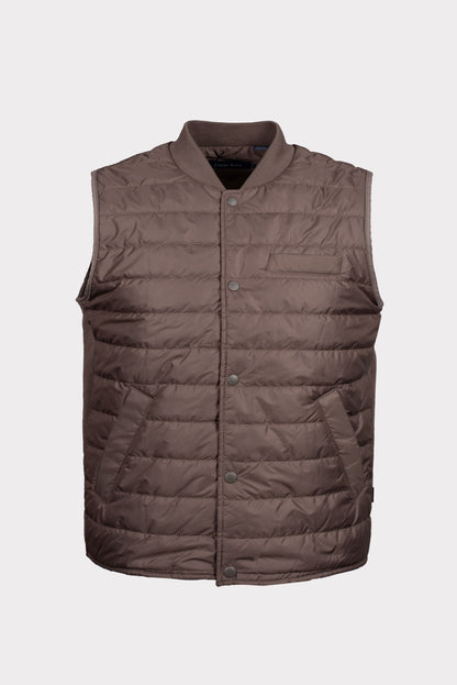 Taupe Puffer Vest